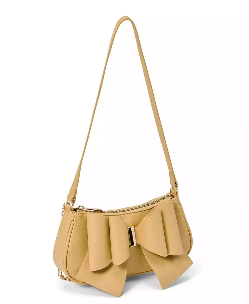 LIKE DREAMS Women's Spring Bow Baguette Shoulder Bag 3