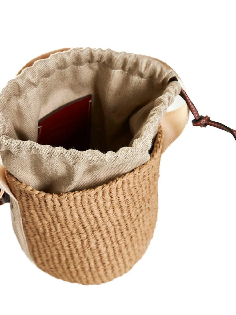 Chloé CHLOé | Small Woody basket bag in natural fibres | Women | PZ 5