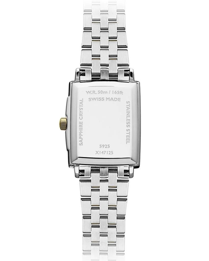 Raymond Weil Toccata Two-Tone Rectangular Diamond Watch, 23mm 2