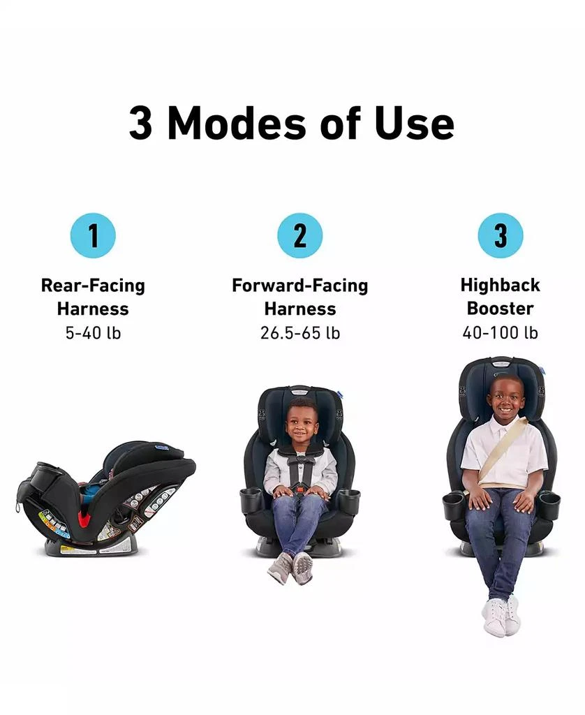 Graco TriRide 3-in-1 Car Seat 6