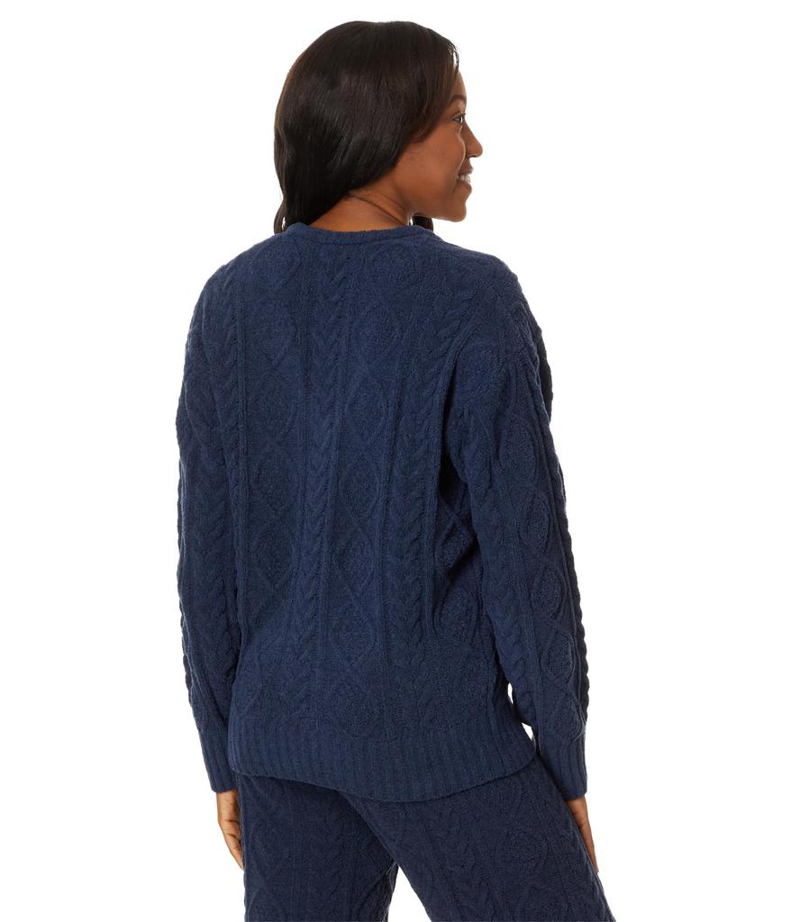 P.J. Salvage Cable Crew Lounge Long Sleeve Top