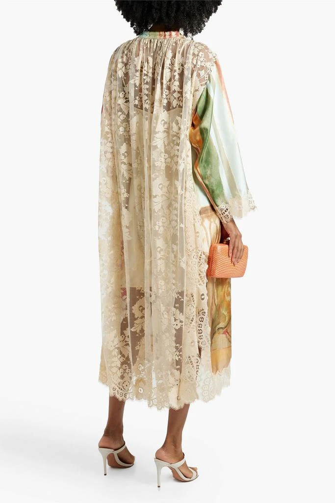Shop Corded lace-paneled printed silk-twill midi dress on Sale at  BeyondStyle  Get 56% Off Corded lace-paneled printed silk-twill midi dress  with Limited-Time Flash Deals, Exclusive Discounts, and Special Offers.  Enjoy Unbeatable