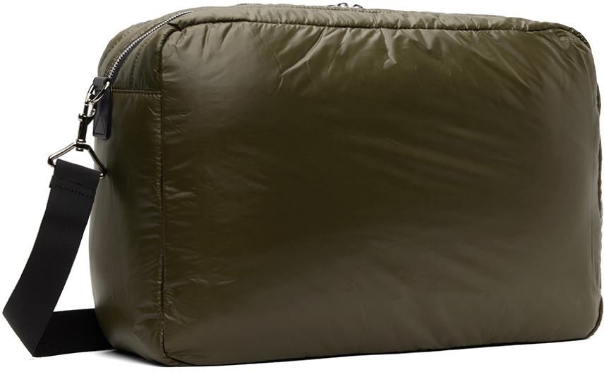 A.P.C. Khaki Nylon Bomber Bag - Shoulder Bags - Compare