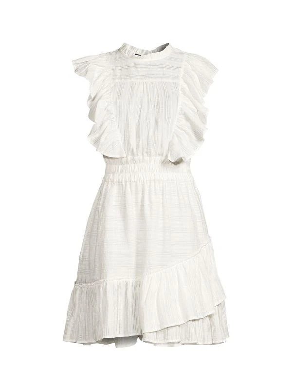 PINKO Riccione Ruffle Mini Dress 3