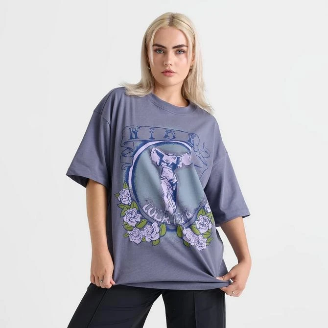 NIKE Women's Nike Sportswear Essential Oversized Band T-Shirt 3