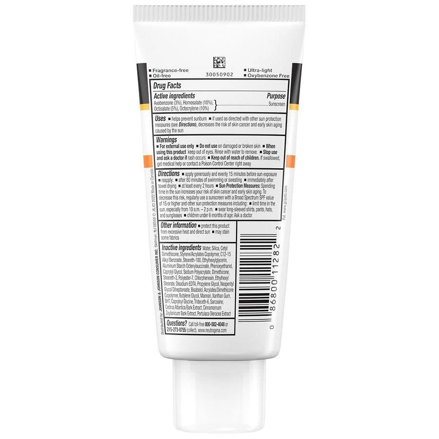Neutrogena Clear Face Liquid Lotion Sunscreen With SPF 50 2