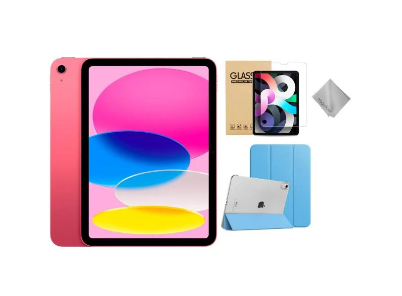 Apple Apple - iPad 10.9" (10th generation) with Wi-Fi 256GB and Accessory Kit 8