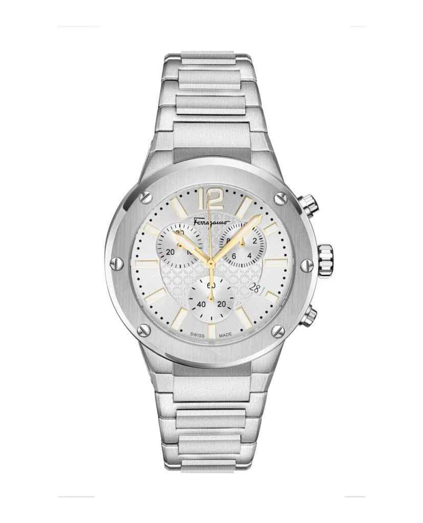 Salvatore Ferragamo F-80 Chrono Bracelet Watch 1
