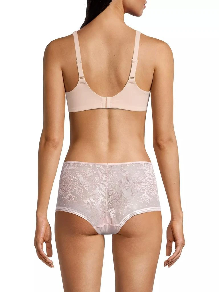 Wacoal Softly Styled Lace-Trim Underwire Bra 4