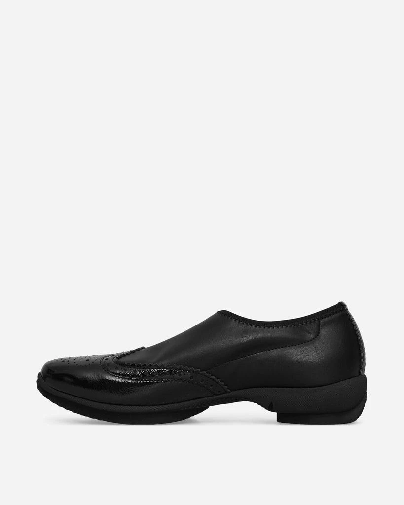 Kiko Kostadinov Sonia Slip On Brogue Shoes Onyx Black 4