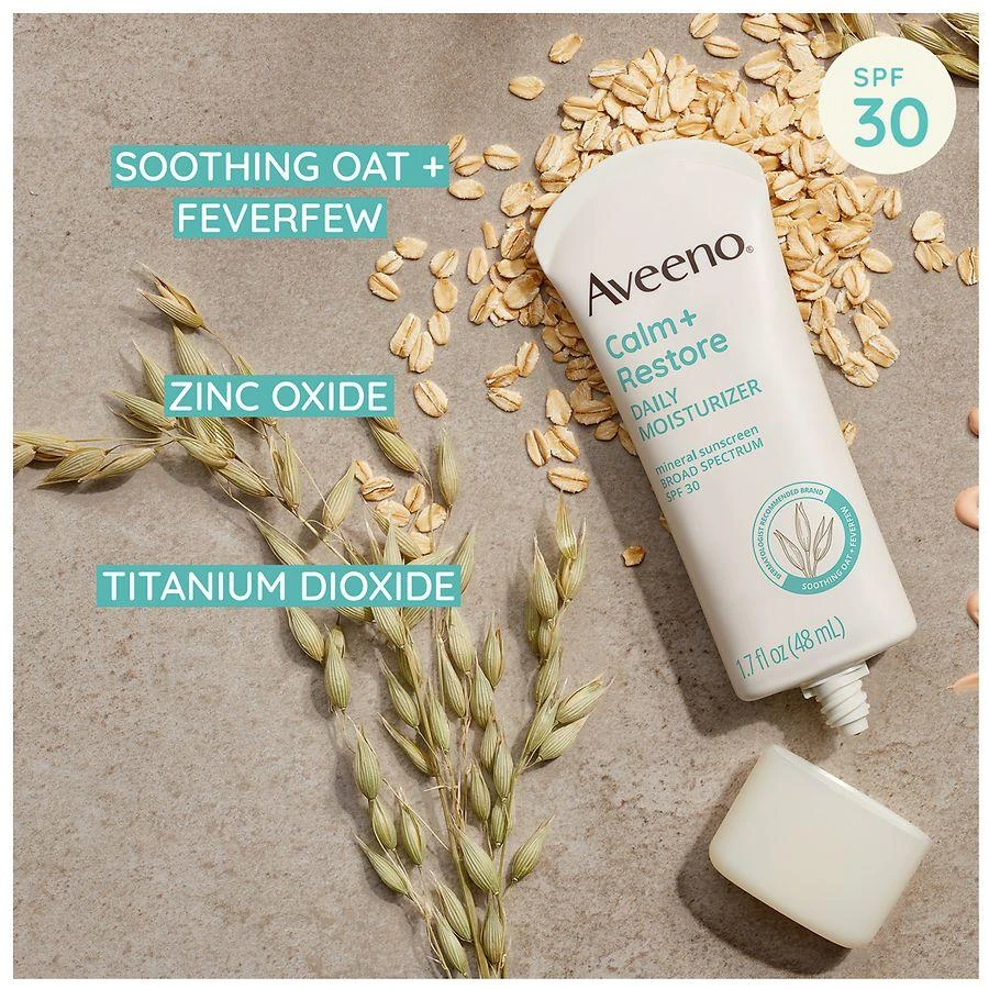 Aveeno Calm + Restore Daily Moisturizer Mineral Sunscreen 11