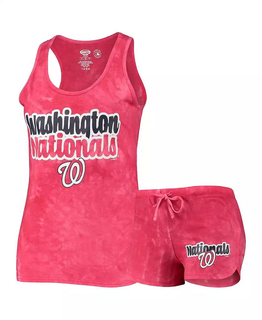 Concepts Sport Women's Red Washington Nationals Billboard Racerback Tank Top and Shorts Set