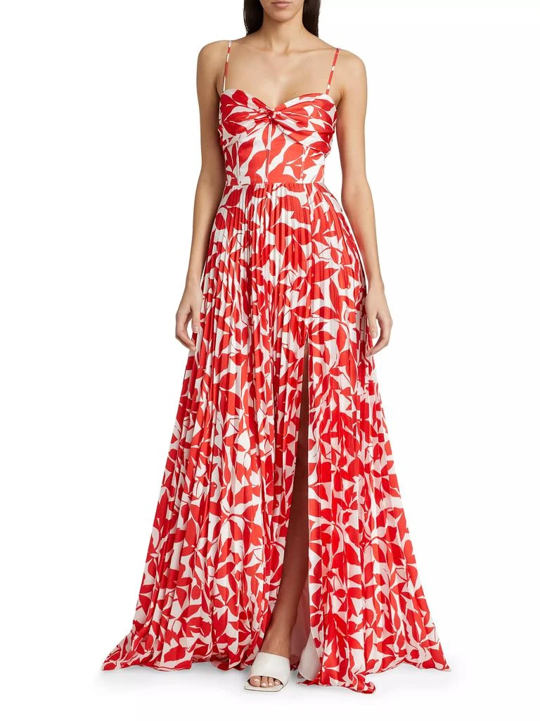 Monique Lhuillier Cameron Sleeveless Maxi Dress 2