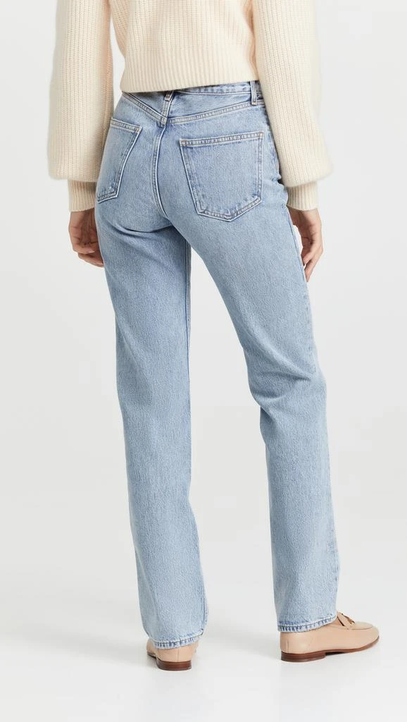 AGOLDE Lana Mid Rise Straight Jeans 2