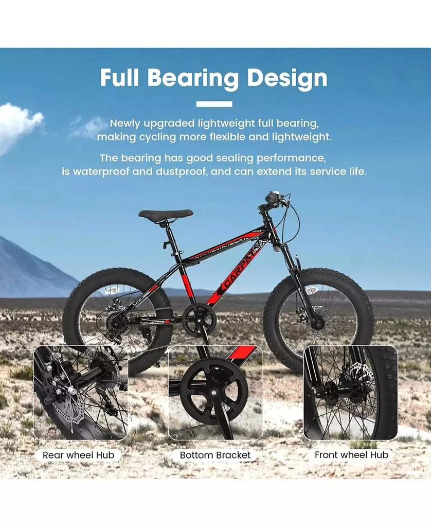 Streamdale Furniture Streamdale Kids' Mountain Bike Adventure-Ready for Ages 8-12 4