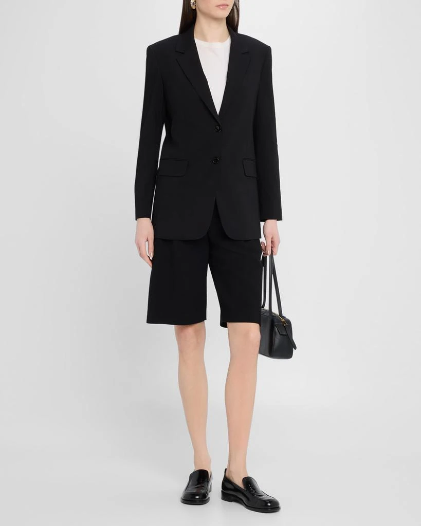 Theory Oversized Crunch Linen Blazer 2