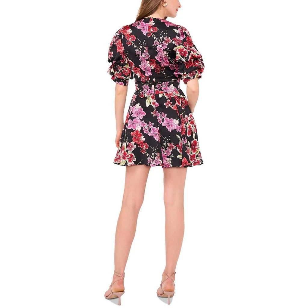 1. State Womens Floral Print Polyester Fit & Flare Dress 2