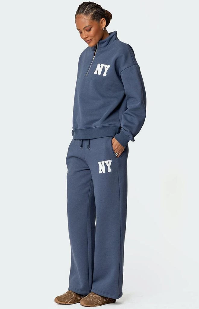 Edikted NY Quarter Zip Sweatshirt 4