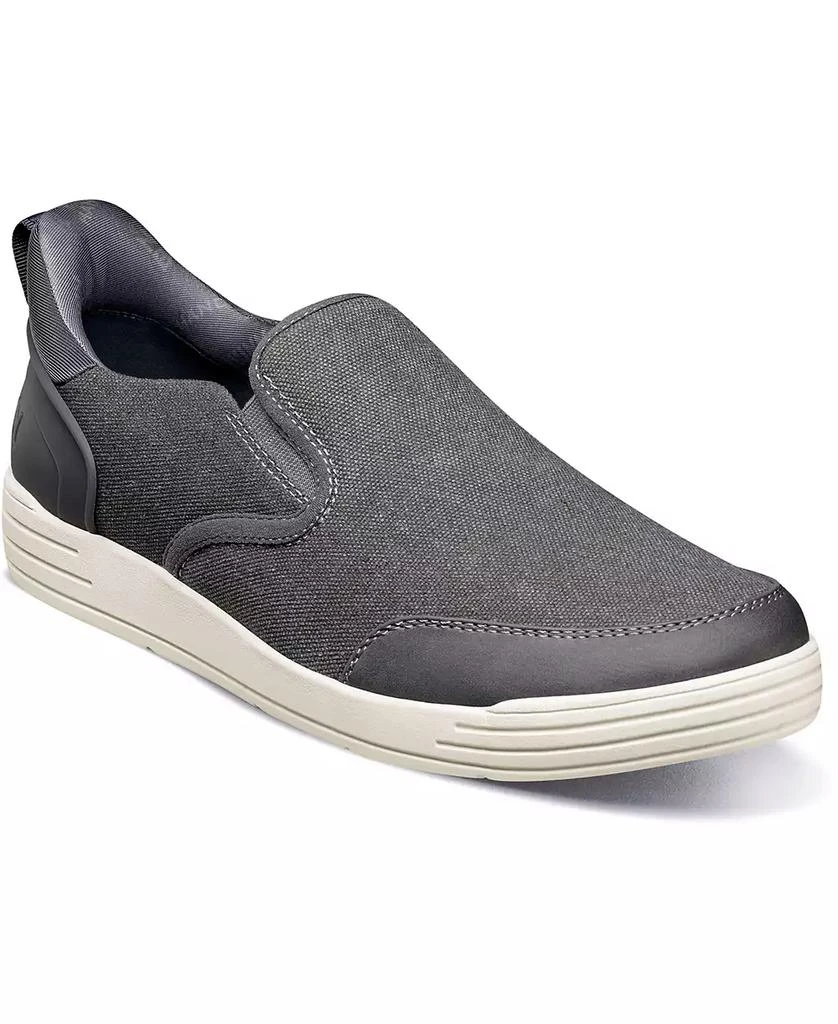 Nunn Bush Men's Kore City Walk EZ Canvas Slip On Shoe 1