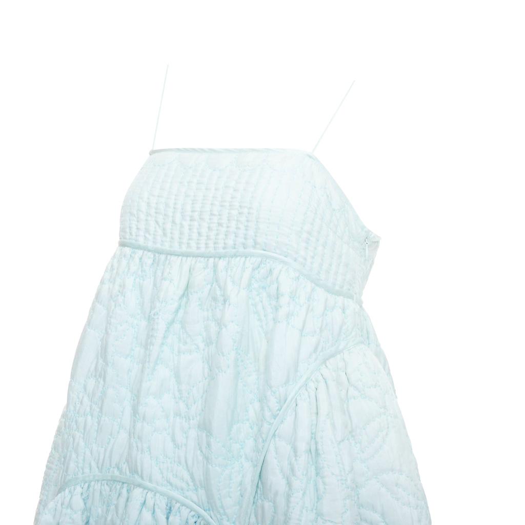 CECILIE BAHNSEN Overstitch Applique Babydoll Dress
