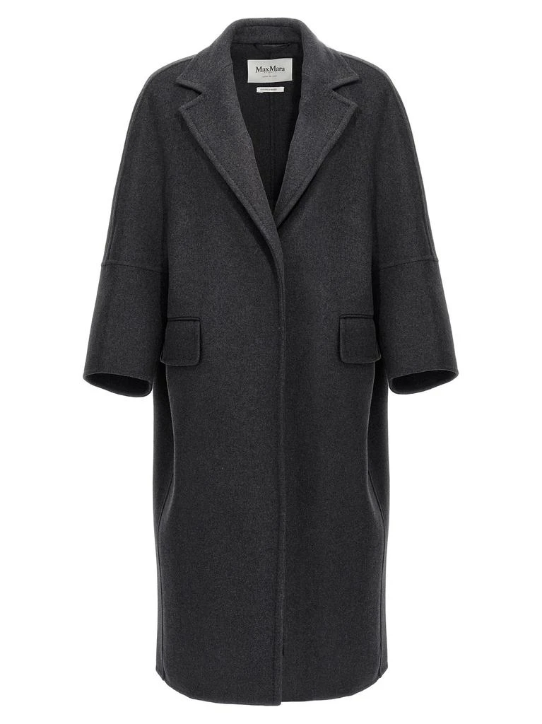 Max Mara Max Mara Oversized Collared Coat from Cettire