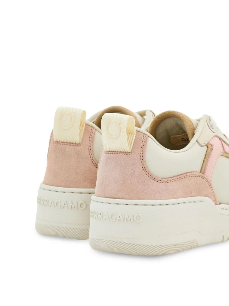 Salvatore Ferragamo FERRAGAMO - Gancini Leather Sneakers 3