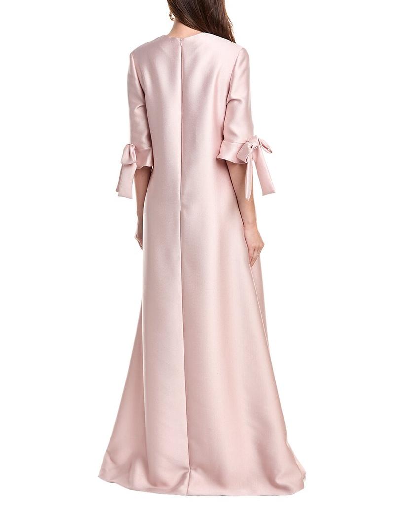 REEM ACRA Jewel Neck Caftan
