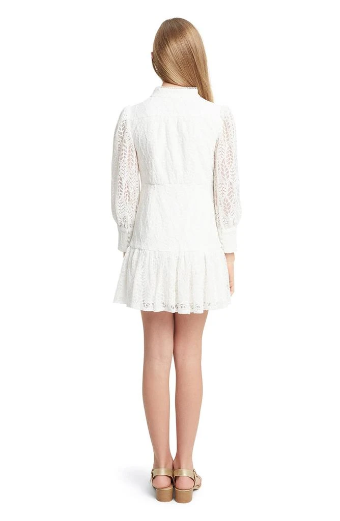 Bardot Kids' Talina Long Sleeve Lace Party Dress 2