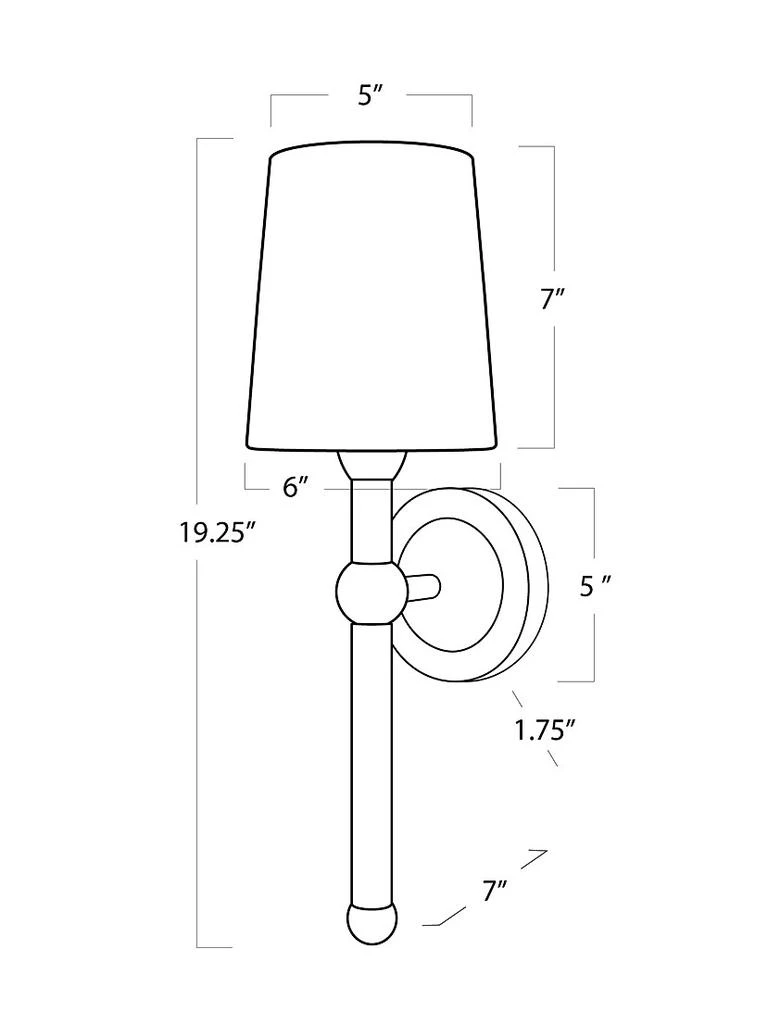 Regina Andrew Classics Jameson Sconce 3