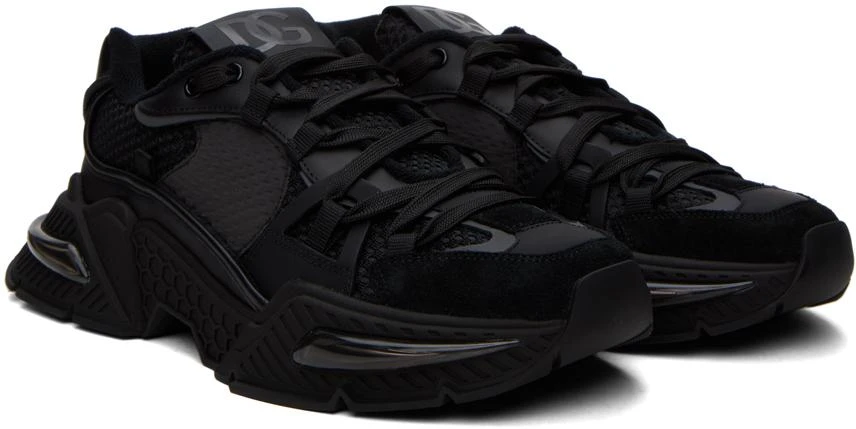 Dolce 
Gabbana Black Airmaster Sneakers 4