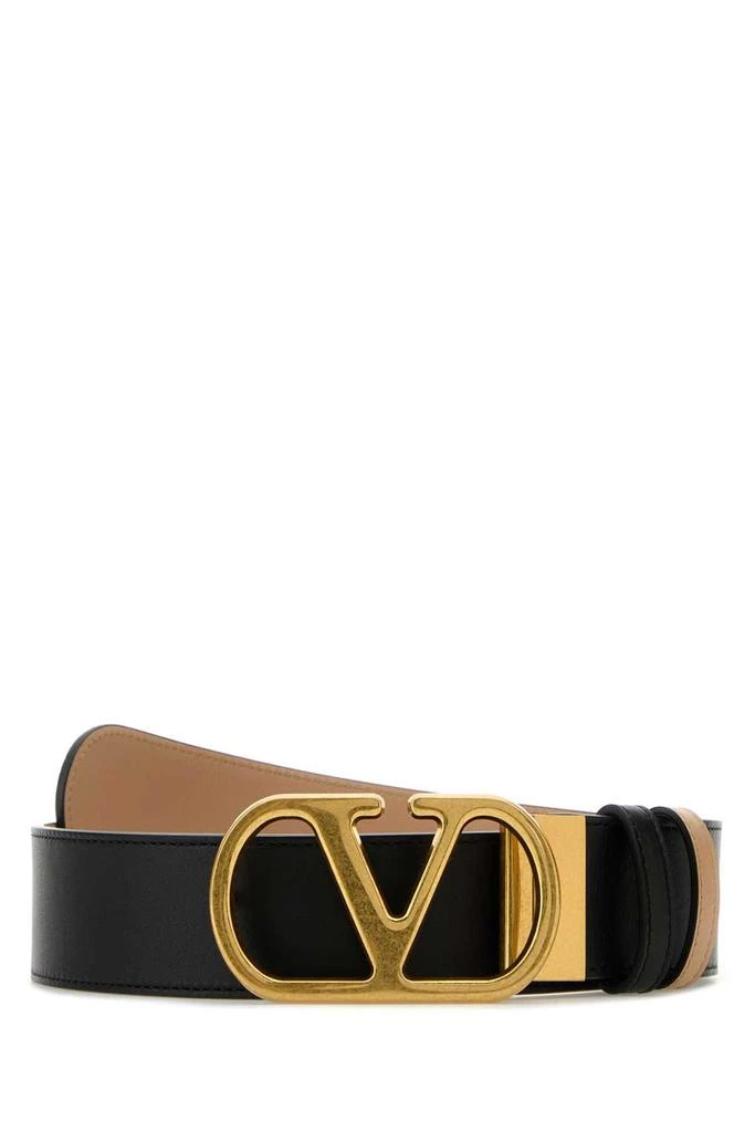 Valentino Valentino VLogo Signature Reversible Buckled Belt 1