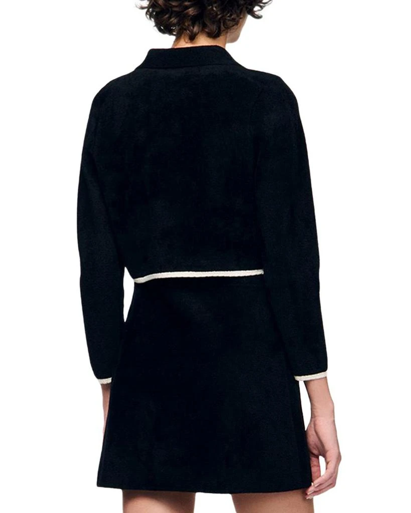 Sandro Fiorena Two Tone Cardigan 3