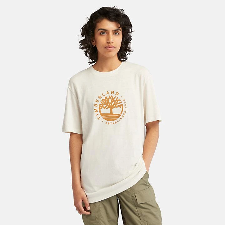 Timberland Refibra™ Logo Graphic Tee for Men in White 6