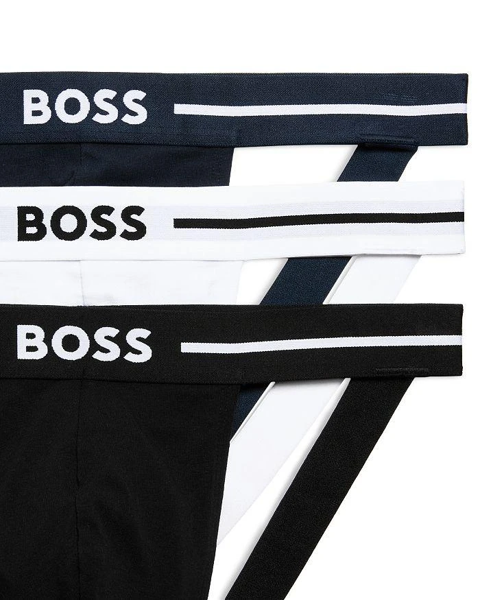 Hugo Boss Solid Jockstraps, Pack of 3 2