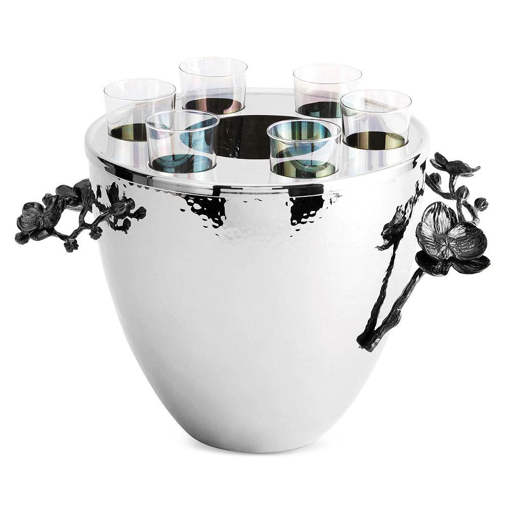 Michael Aram Black Orchid Vodka Service 5