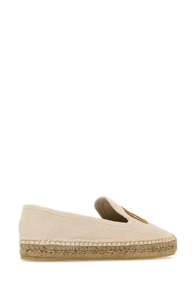 Miu Miu Ivory canvas espadrilles 2