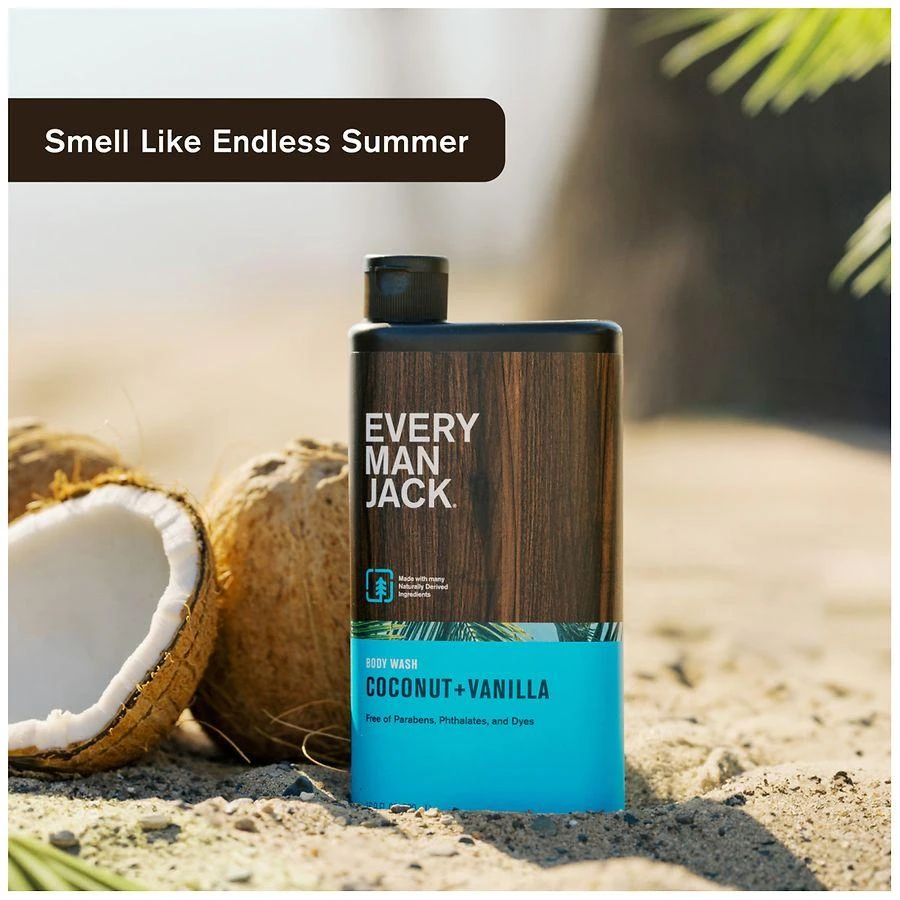 Every Man Jack Body Wash Coconut + Vanilla 5