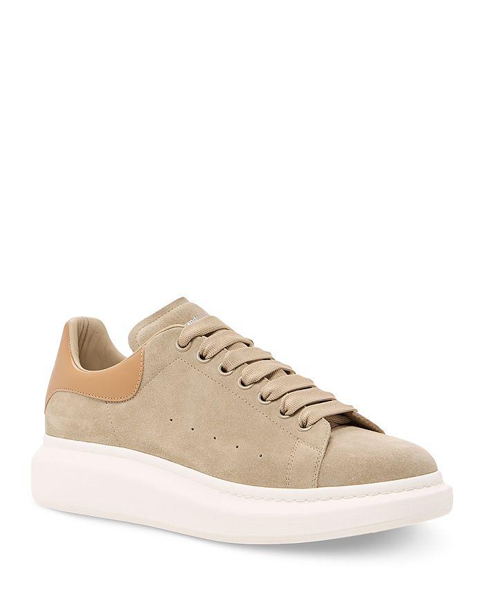 McQueen Men's Oversized Suede Sneakers
