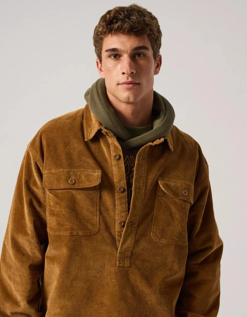 AE Timberland x AE Corduroy Popover Shirt 1
