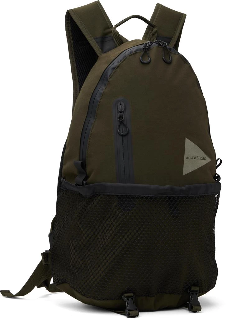 And Wander Khaki PE/CO 20L Daypack Backpack 2