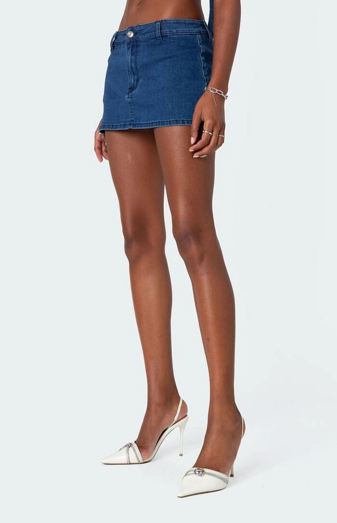Edikted Sydnie Denim Micro Skort 3