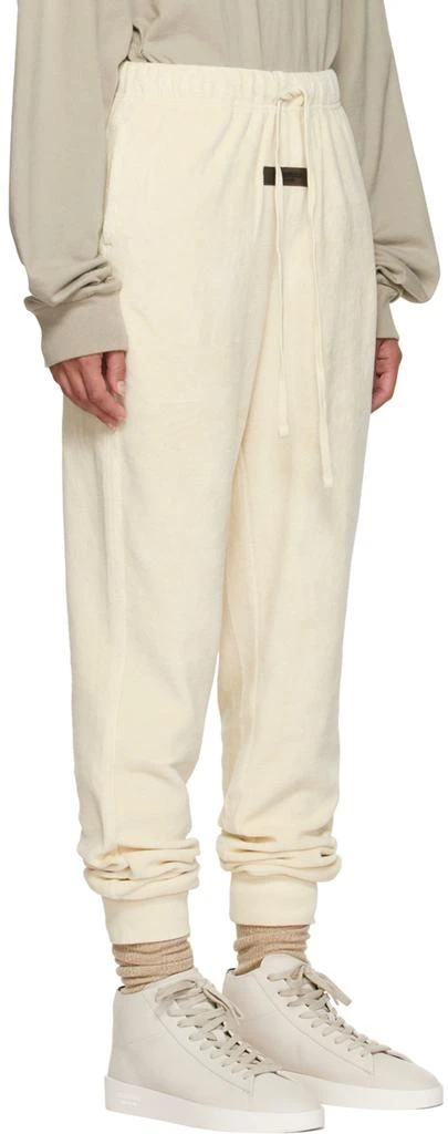 Essentials Off-White Drawstring Lounge Pants 2