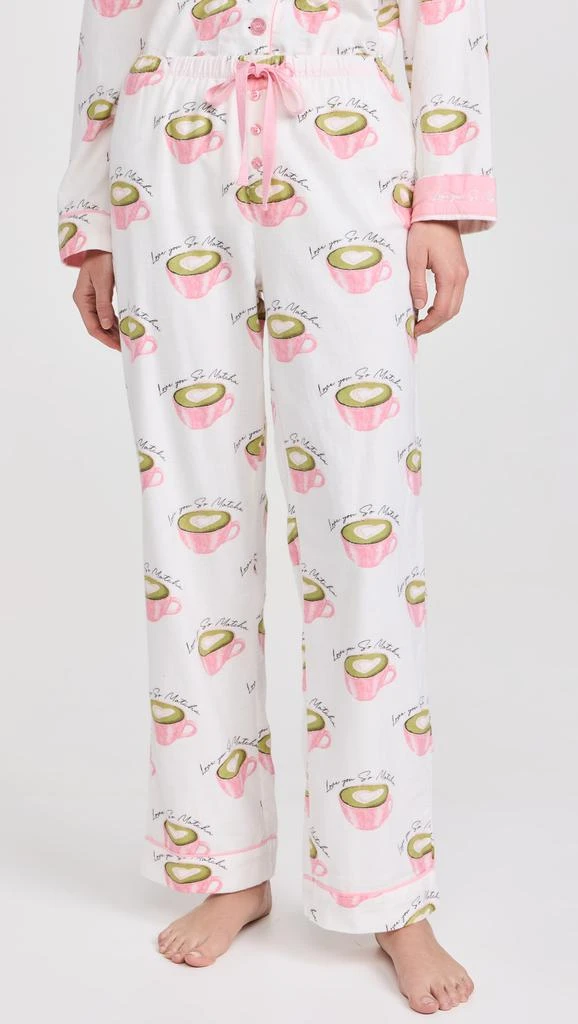 PJ Salvage Flannel PJ Set 4