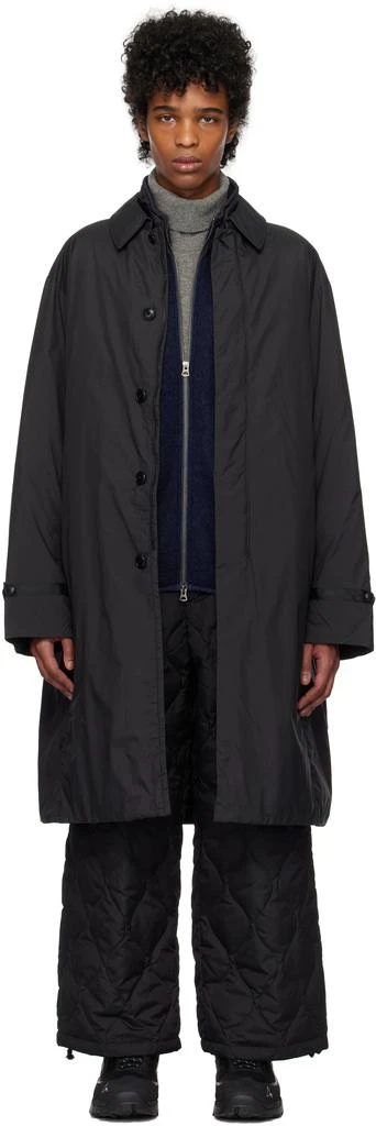 NANGA Black Bal Collar Down Jacket 1