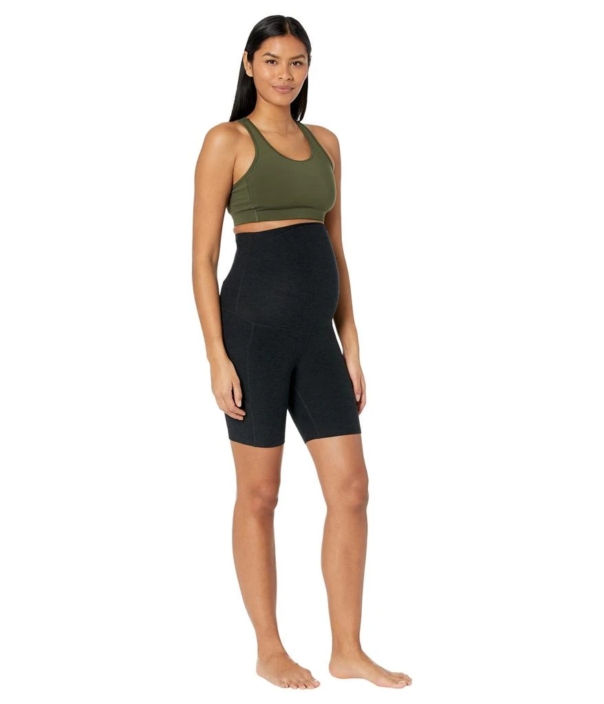 Beyond yoga Spacedye Team Pockets Maternity Bike Shorts 4