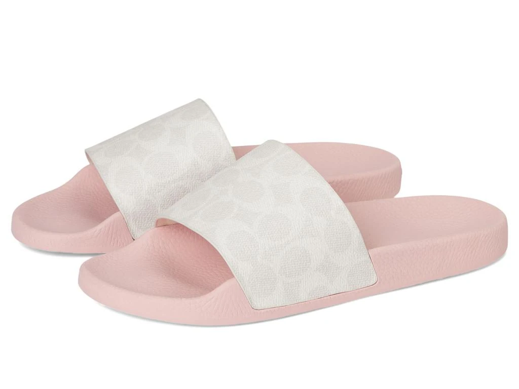 Price Coach Slides Womens Carnation/Chalk Udele Sport Slide In