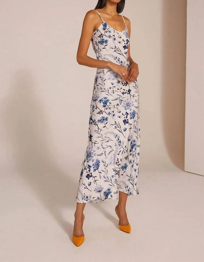 Favorite Daughter Women's Dress In Blue/white Multi Floral 1