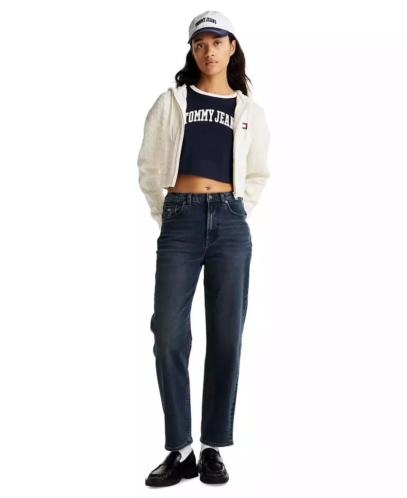 Tommy Jeans Women's Layla High-Rise Slim-Straight Jeans 5