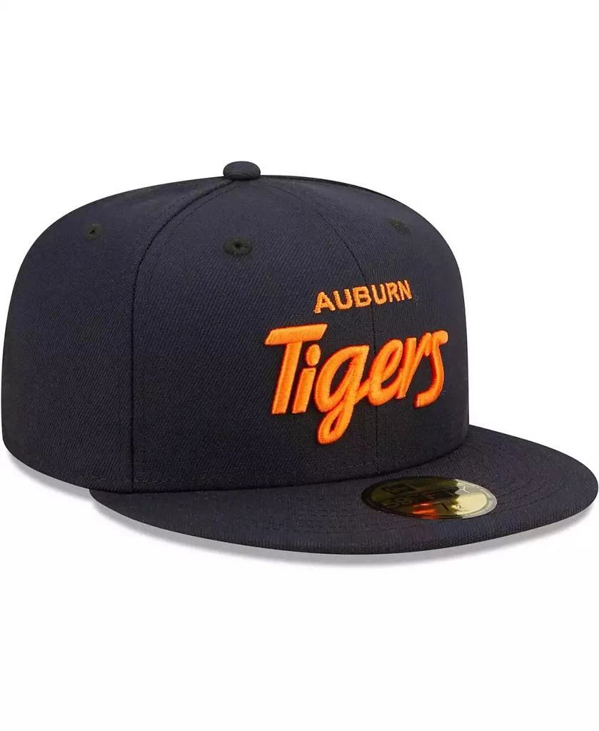 New Era Men's Navy Auburn Tigers Griswold 59FIFTY Fitted Hat 3