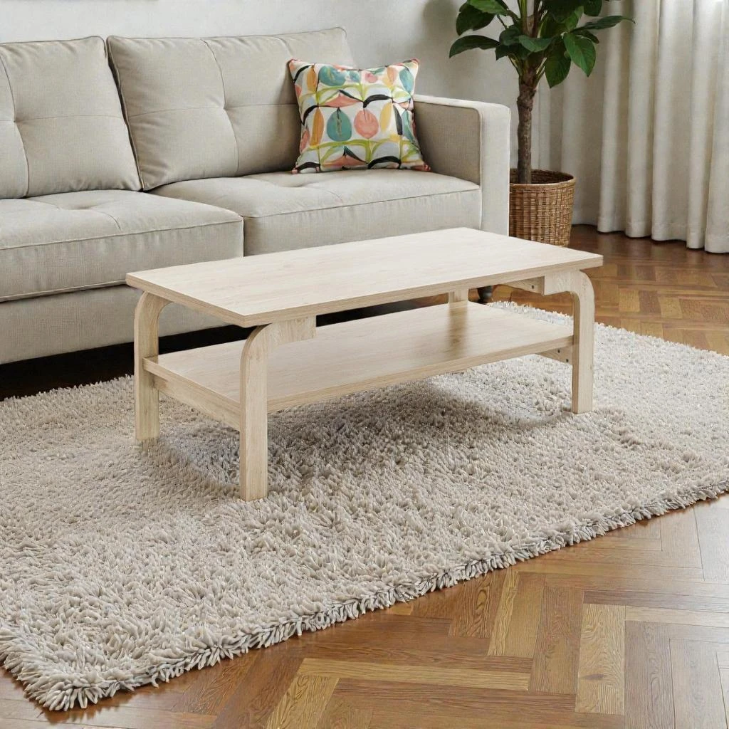 Hivvago Stylish 47-Inch Rectangle Table for Living Room Decor